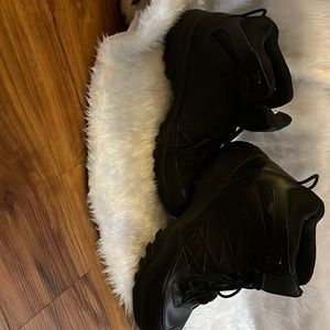 North Face black boots